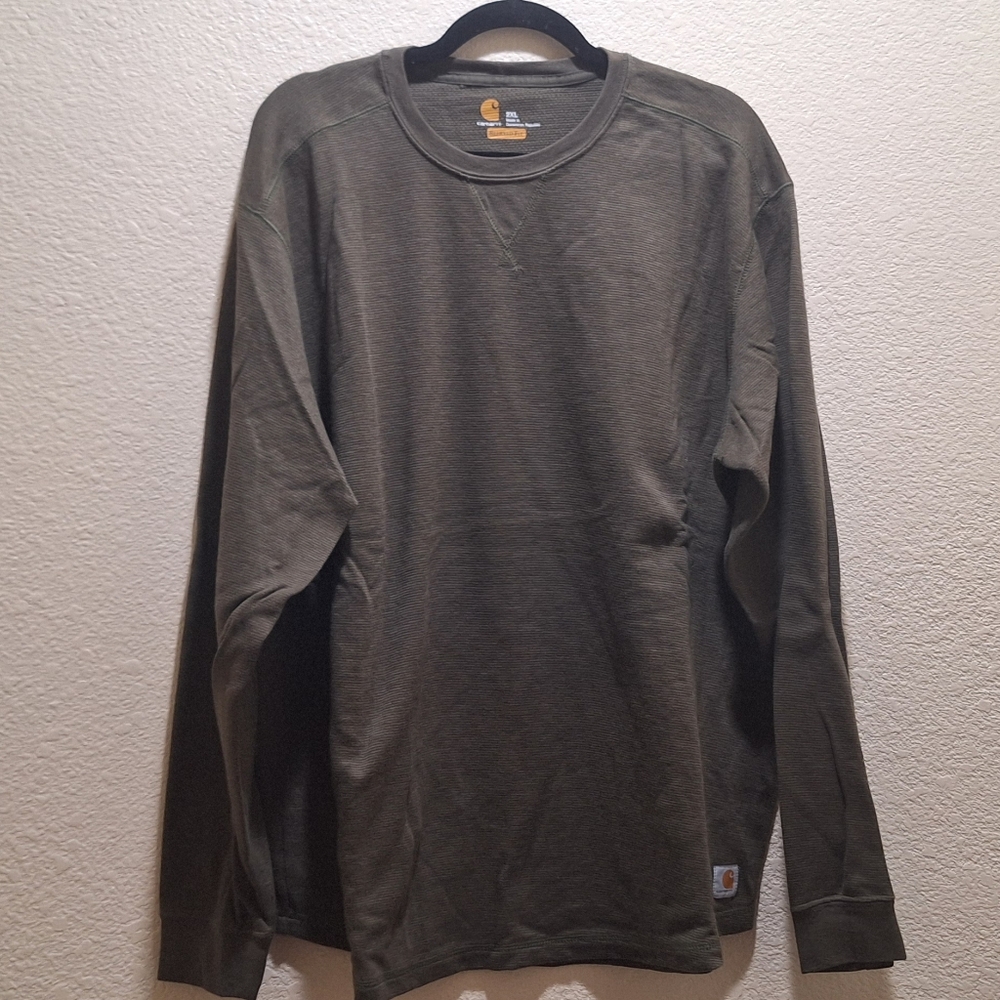 NWOT Carhartt Green Long Sleeve Tee